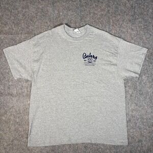 Bahrs Landing T-Shirt Mens 2XL 100th Anniversary Graphic Gildan Gray Sandy Hook